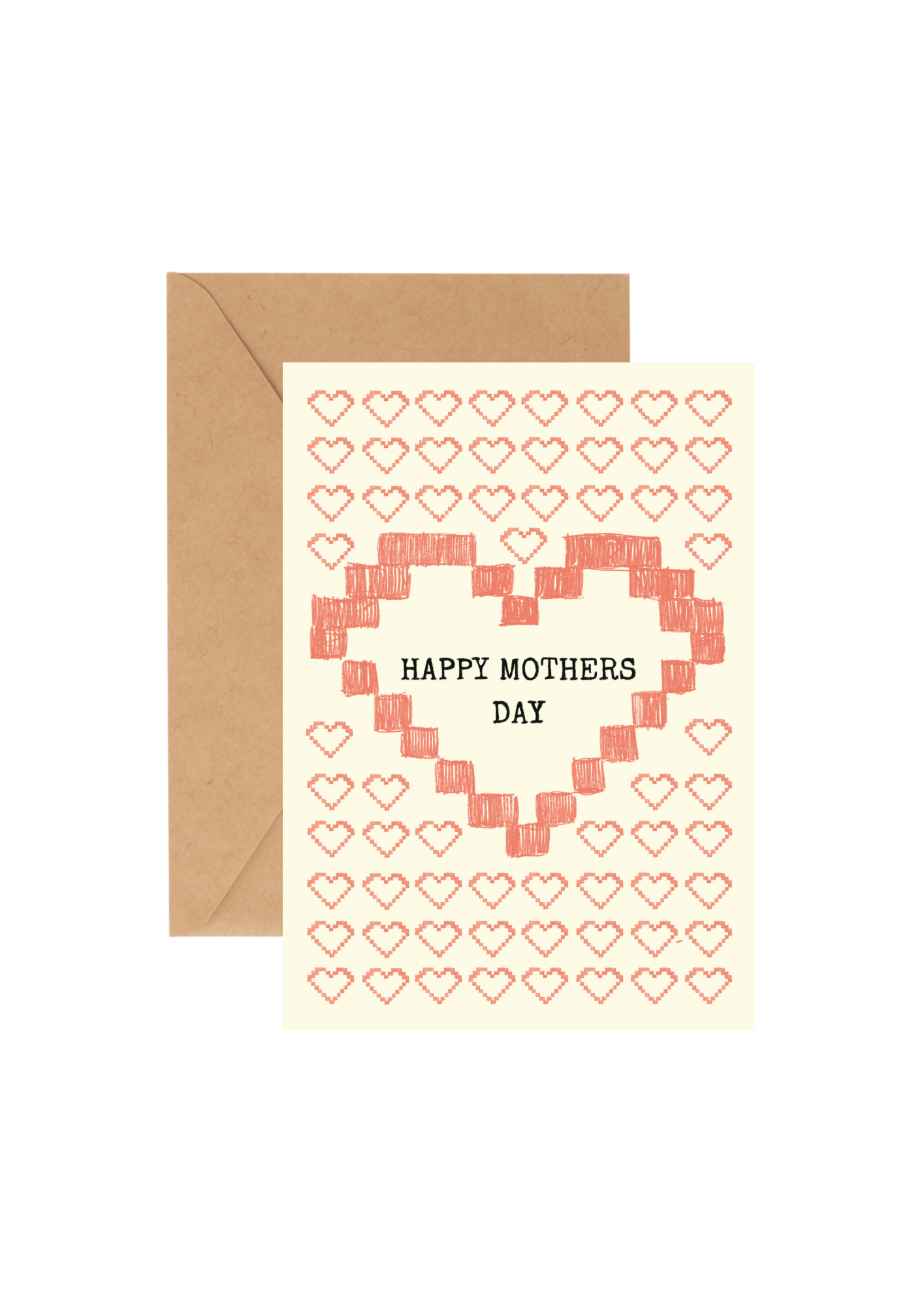 Happy Mothers Day - GREETING CARD w/ ENVELOPE