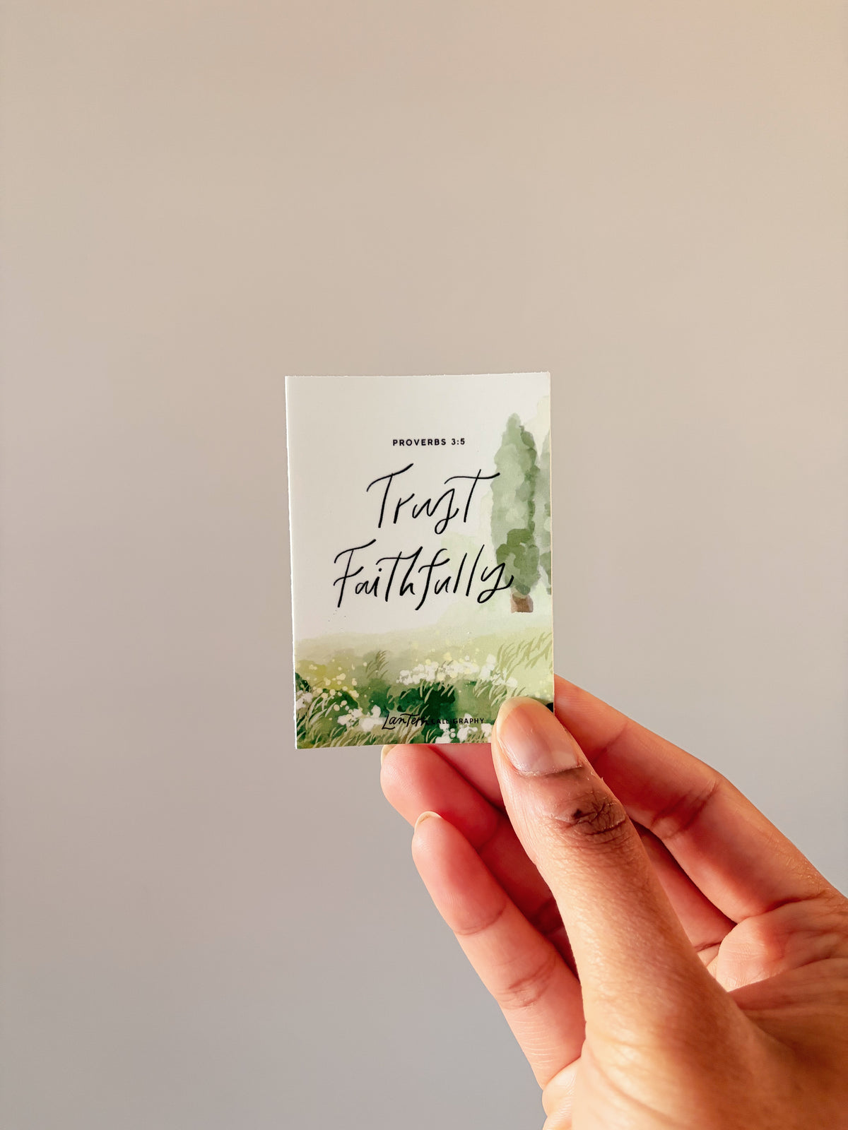 Trust Faithfully - STICKER