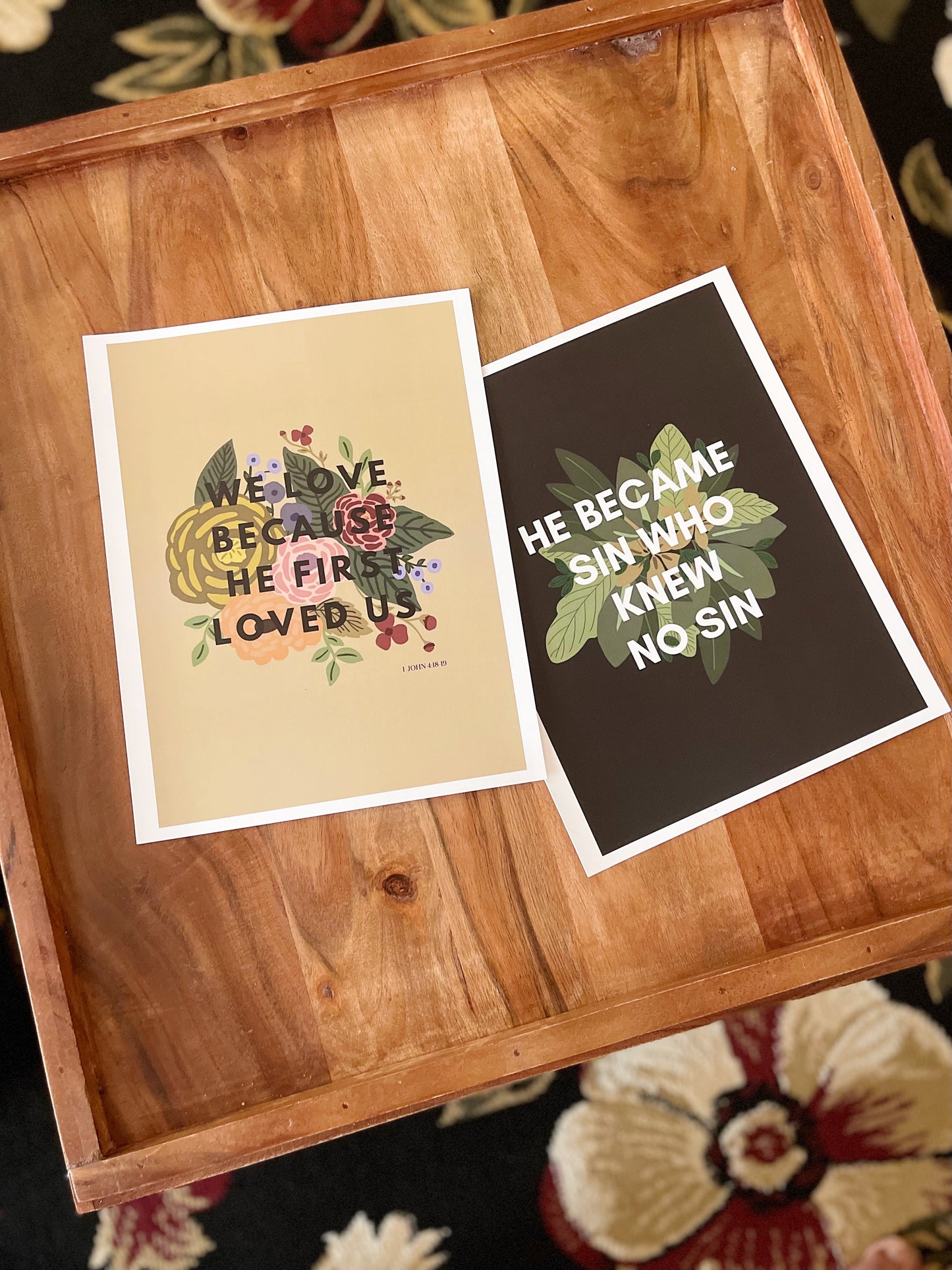 1 John 4:18-19 - ART PRINT