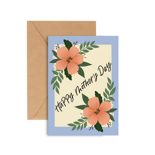Happy Mother's Day - GREETING CARD w/ ENVELOPE