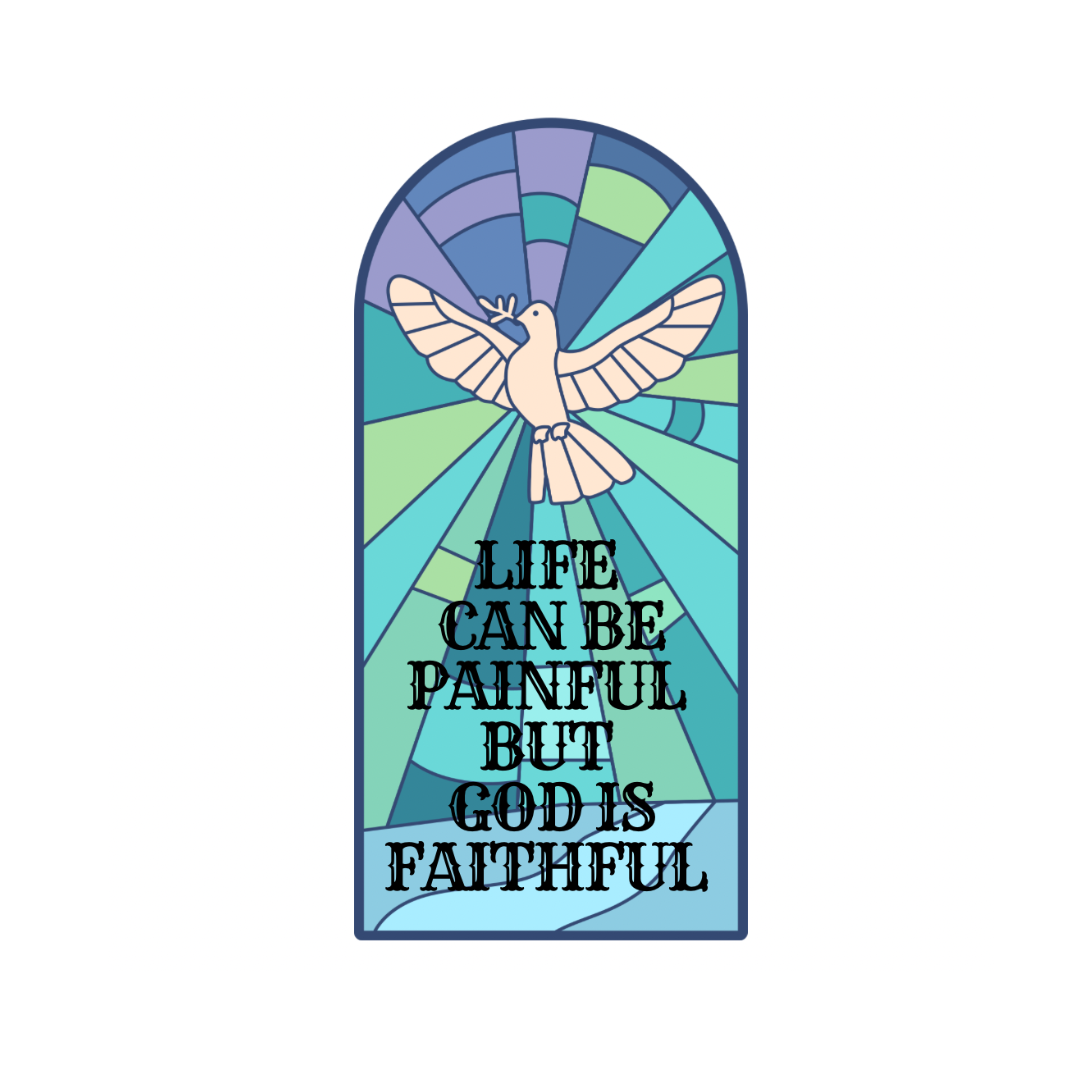 God is faithful - STICKER