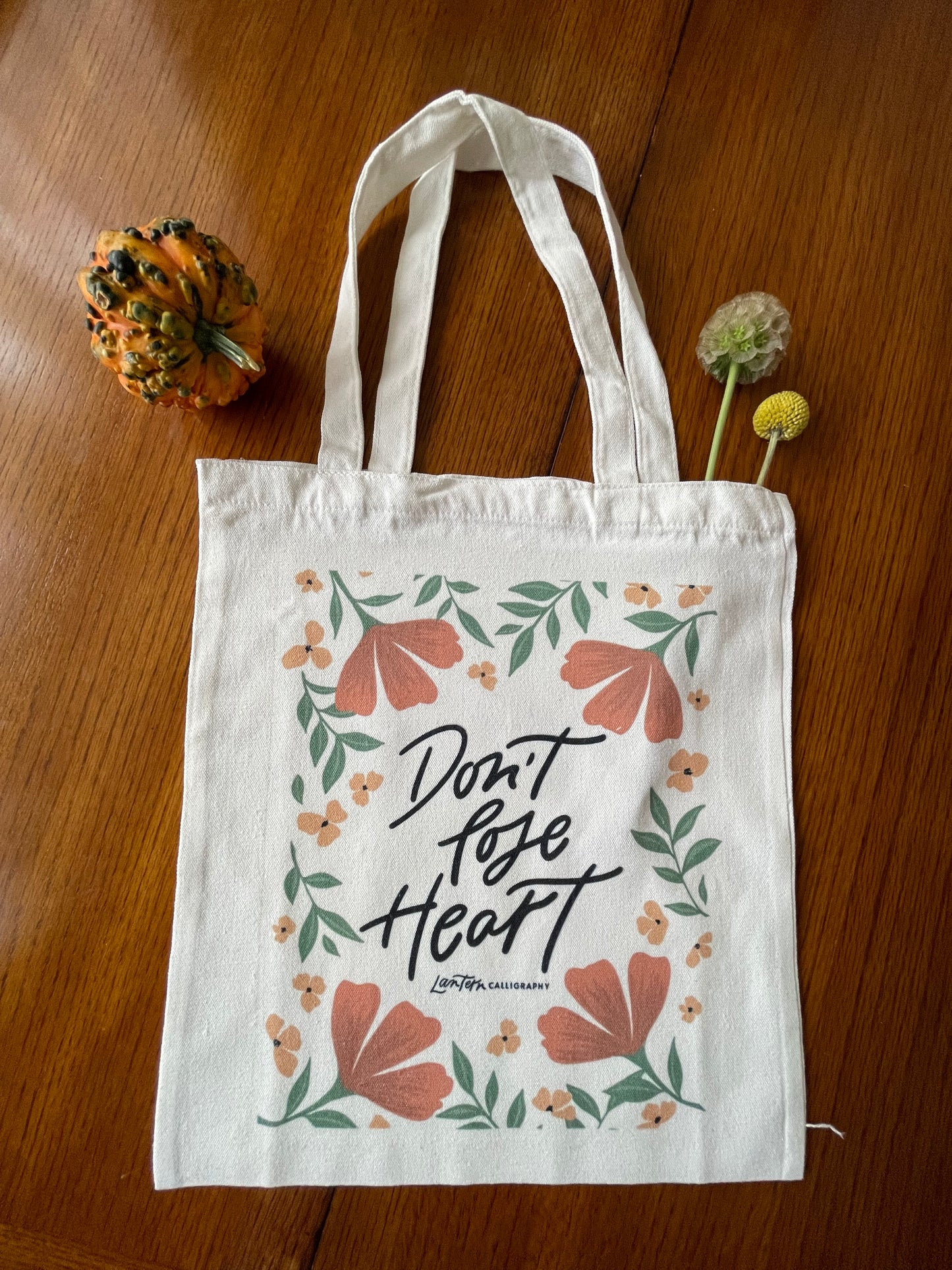 Don't Lose Heart - TOTE BAG