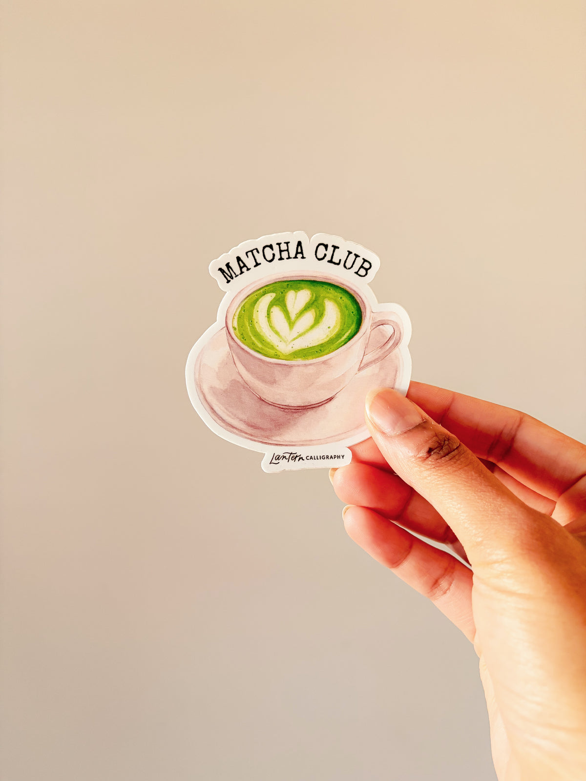 Matcha Club - STICKER