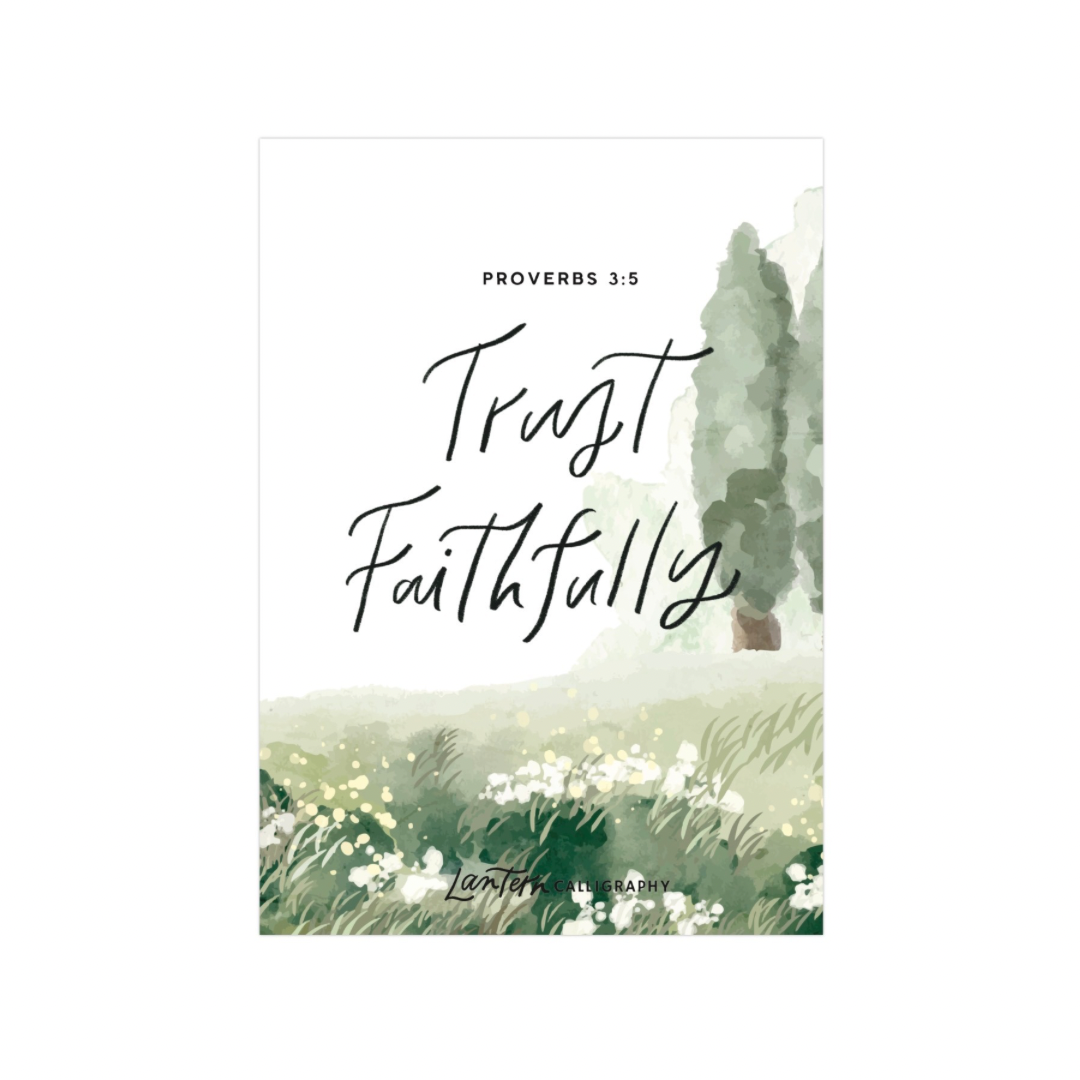 Trust Faithfully - STICKER