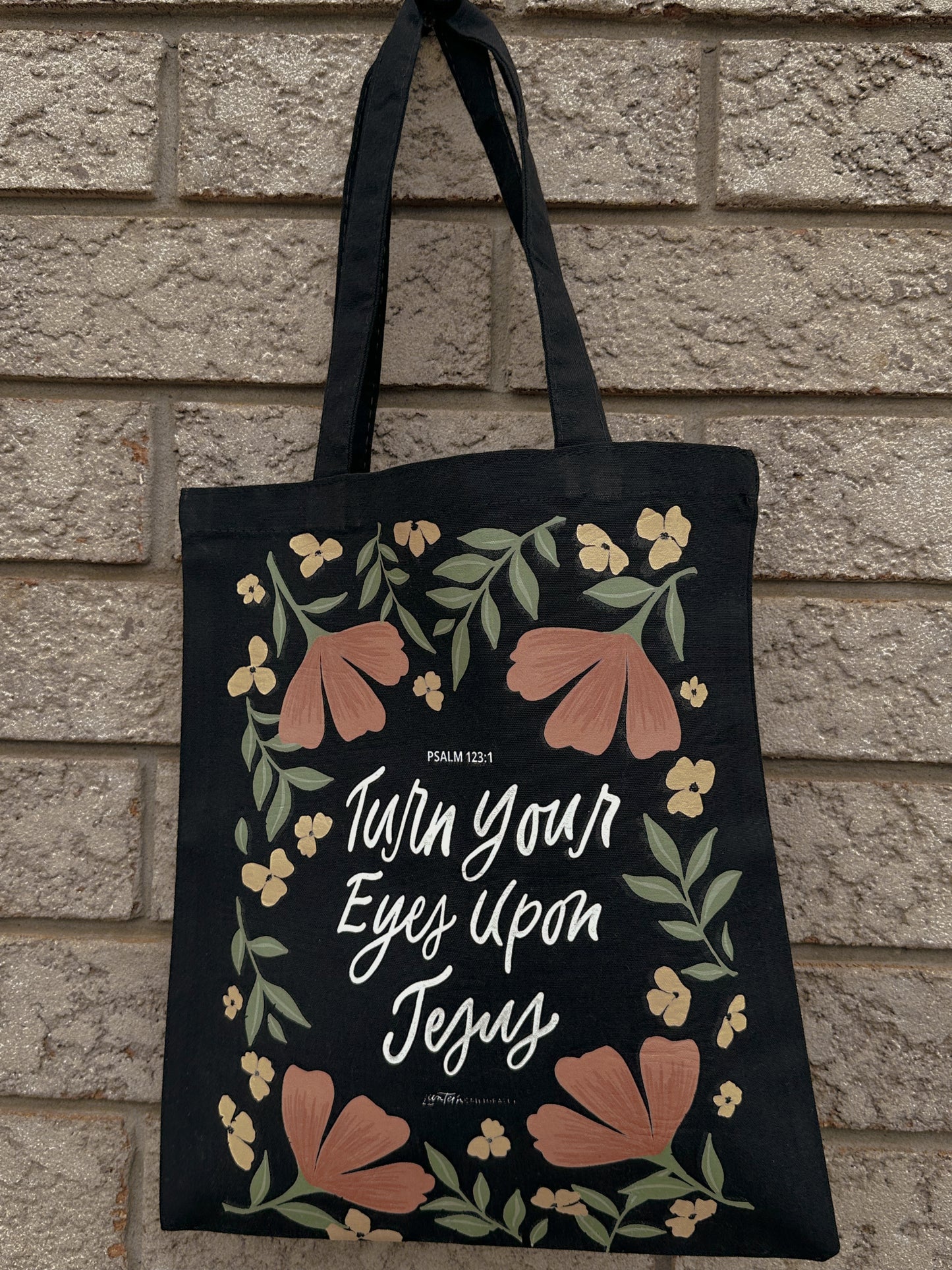 Turn your eyes upon Jesus - TOTE BAG