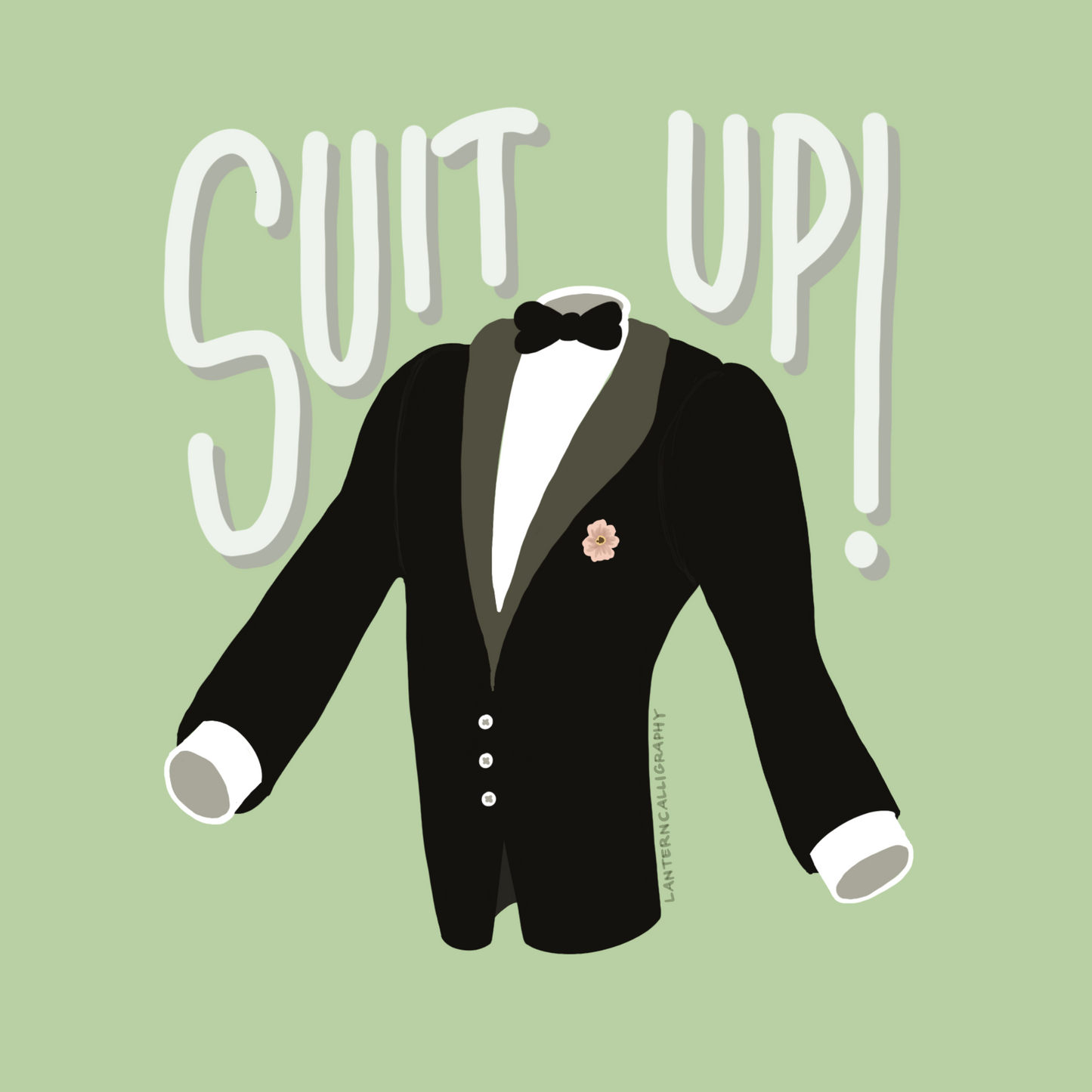 Suit Up - STICKER