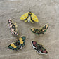 Pink and Green Butterfly - ENAMEL PIN