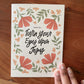 Turn your eyes upon Jesus - GREETING CARD w/ ENVELOPE