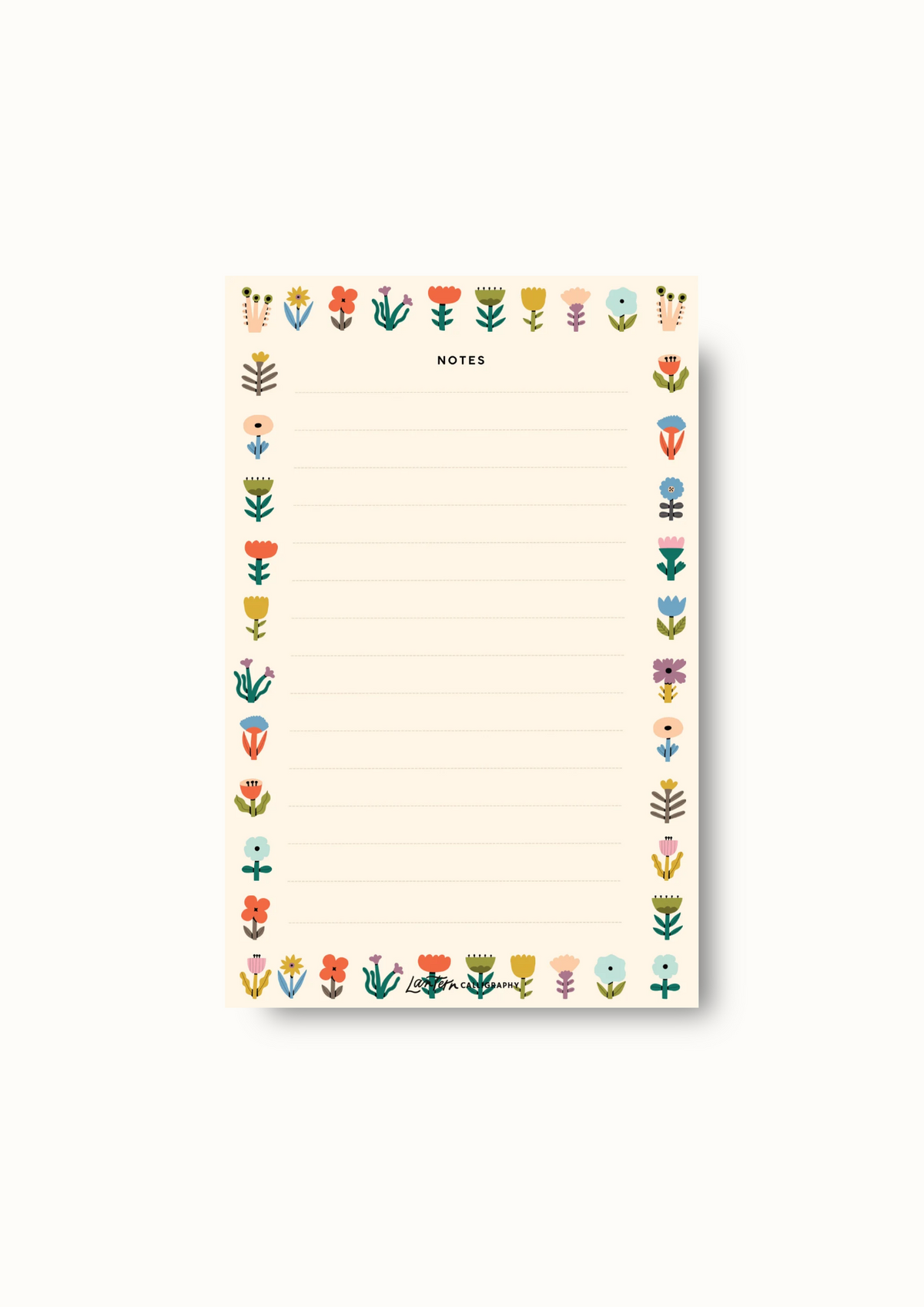 Sweet Florals - NOTEPAD
