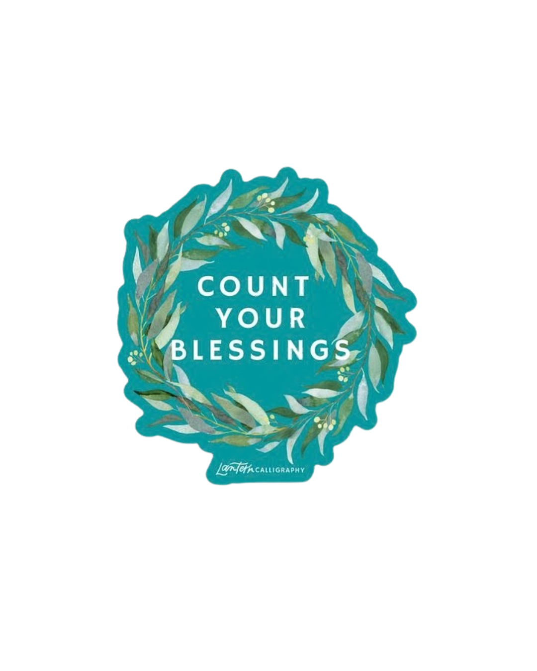Count your blessings - STICKER