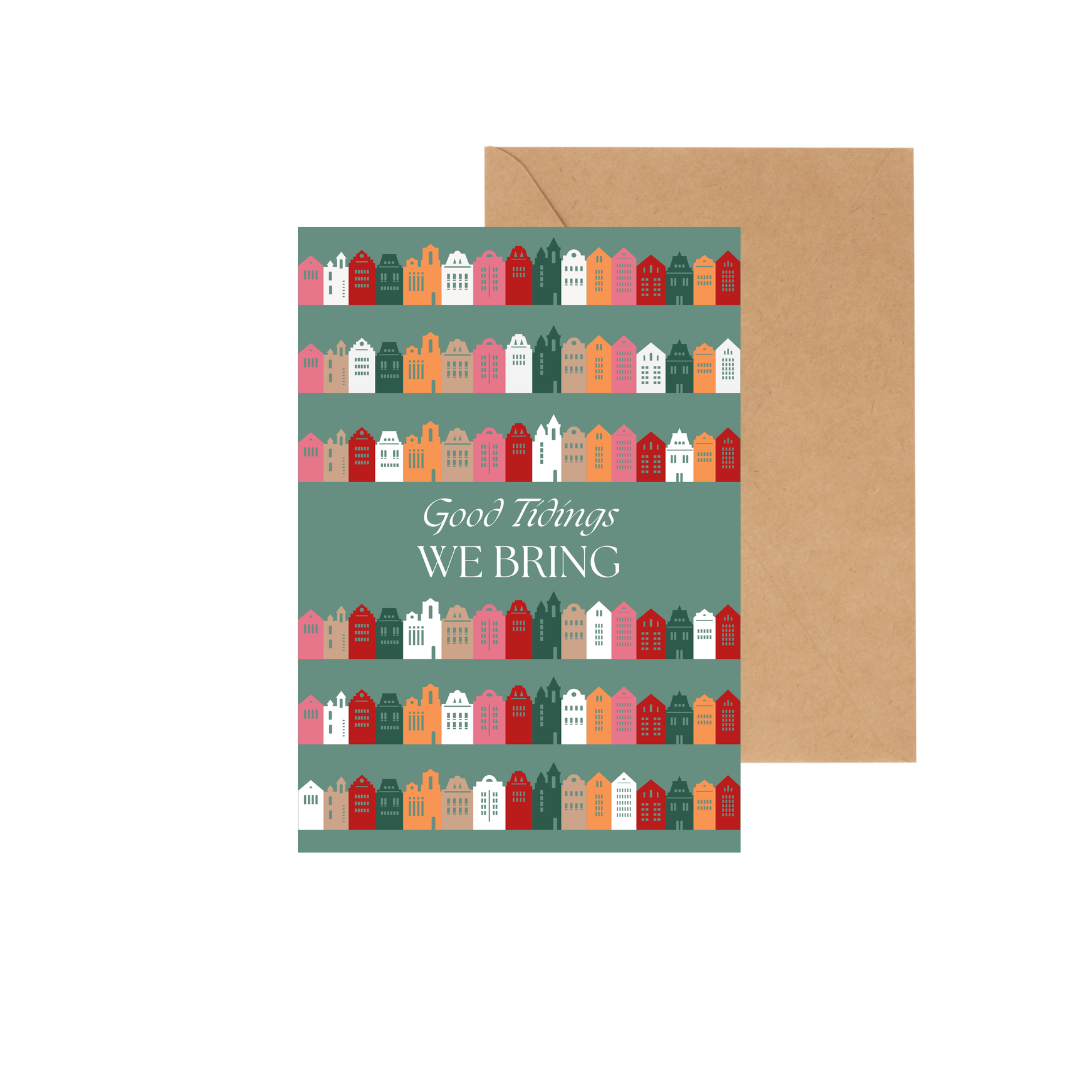 Good Tidings - CHRISTMAS CARD w/ ENVELOPE