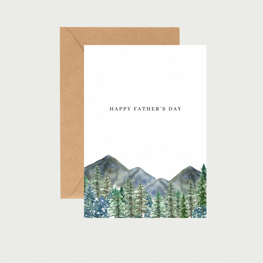 Happy Father’s Day - GREETING CARD w/ ENVELOPE