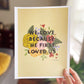 1 John 4:18-19 - ART PRINT