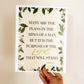 Proverbs 19:21 - ART PRINT