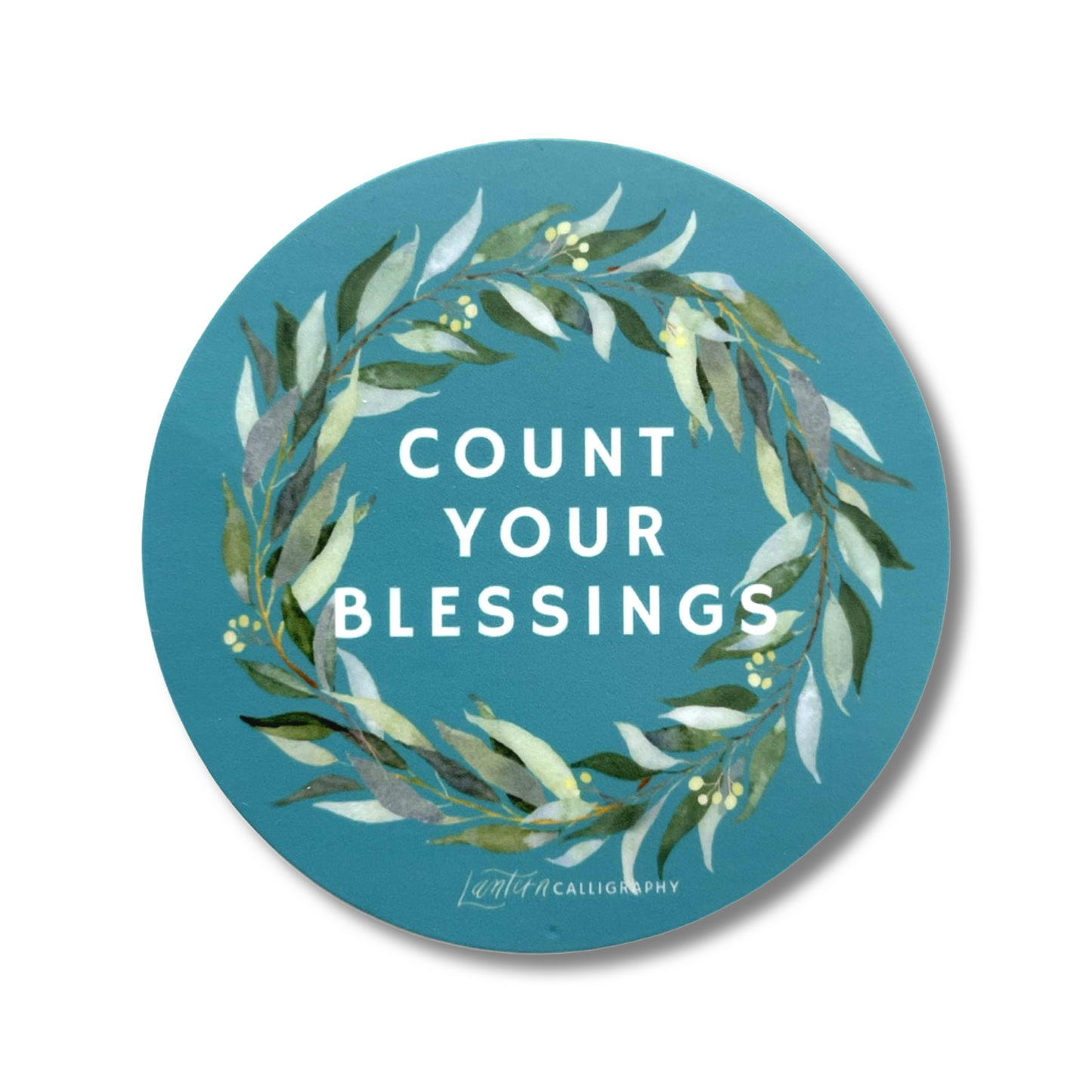 Count your blessings - STICKER