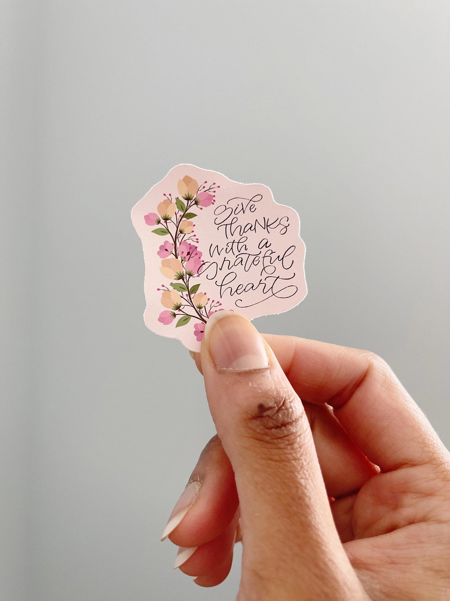 Give thanks - STICKER