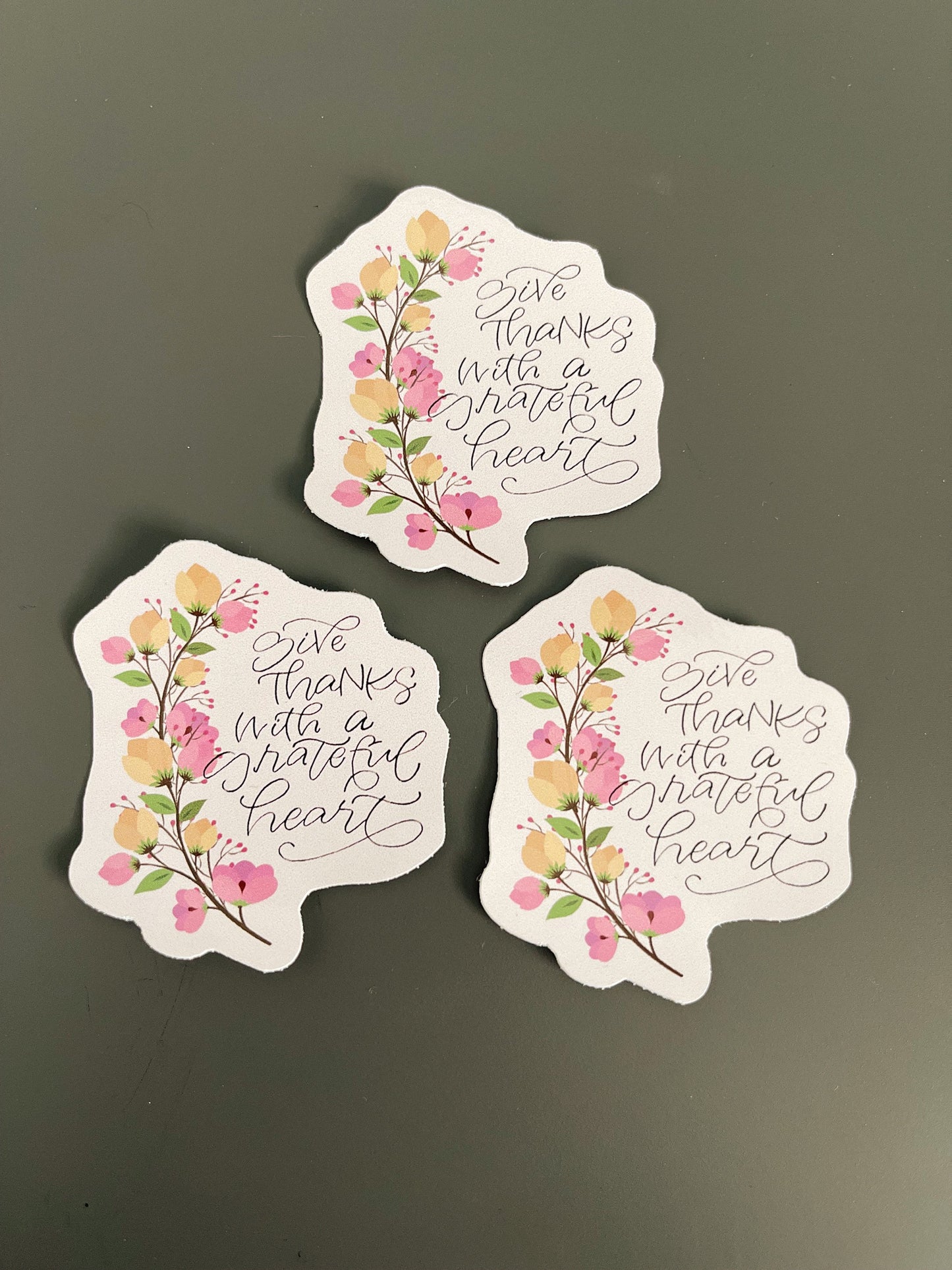 Give thanks - STICKER