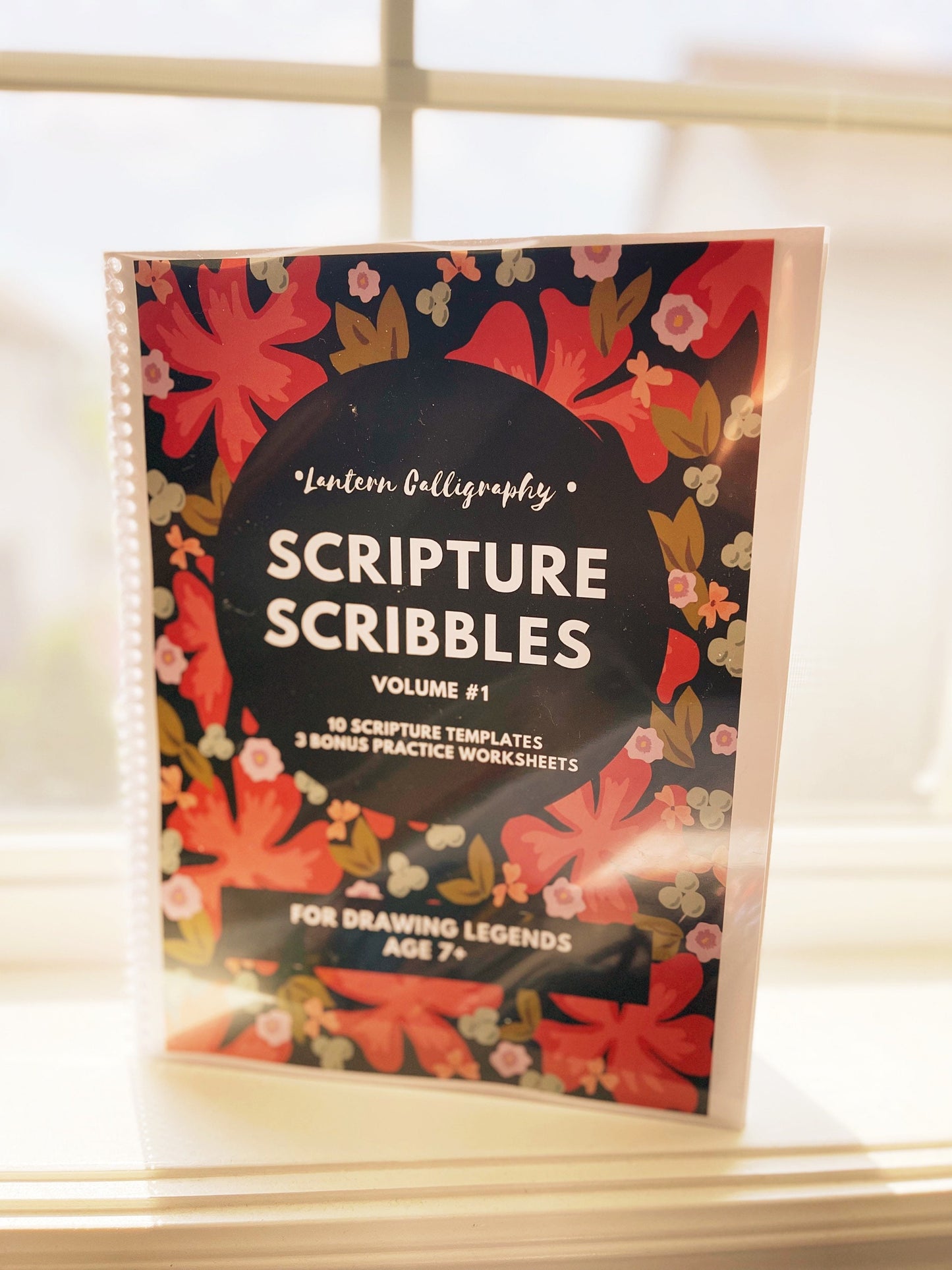 Scripture Scribbles Volume 1 - CURSIVE LETTERING BOOK