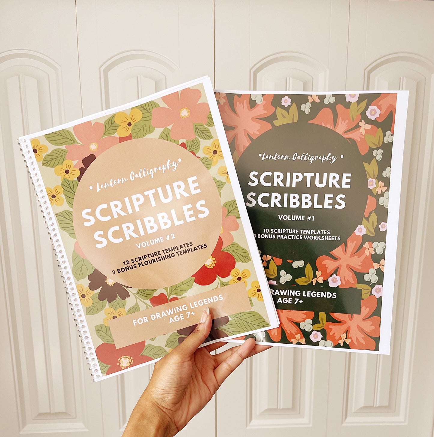 Scripture Scribbles Volume 1 - CURSIVE LETTERING BOOK