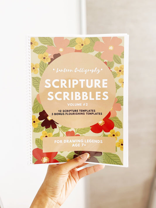 Scripture Scribbles Volume 2 - MODERN LETTERING BOOK